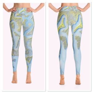 Wrightsville Beach, NC Inspired Yoga Leggi…